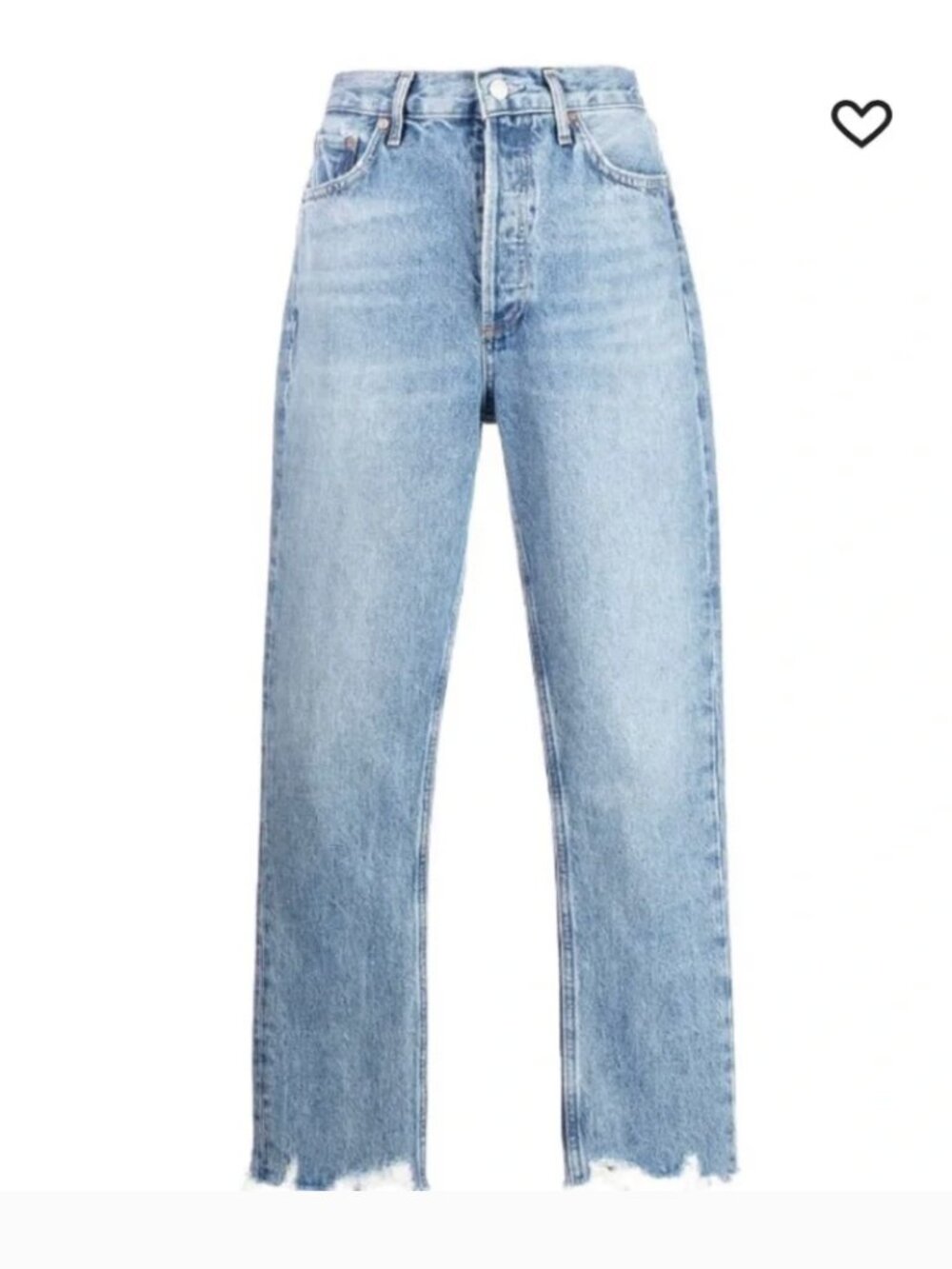 Agolde High Waisted Boyfriend Jean